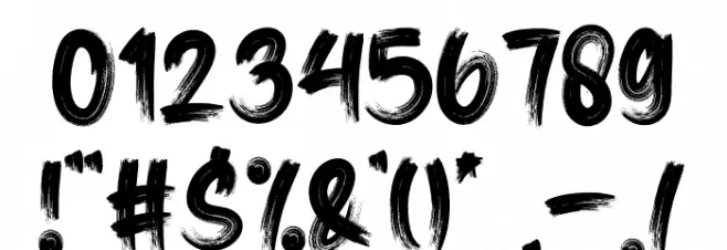 THORN Font OTHER CHARS