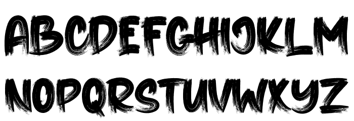 THORN Font LOWERCASE