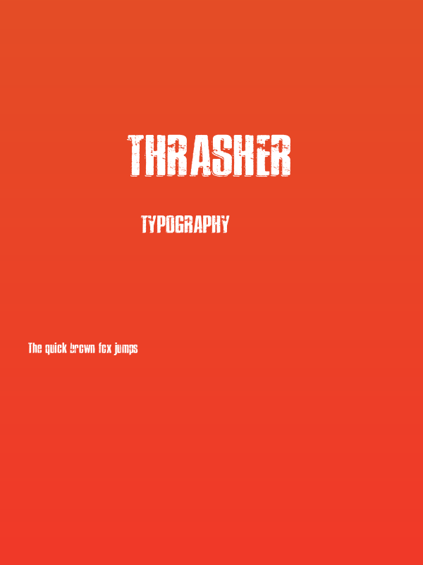 THRASHER Poster