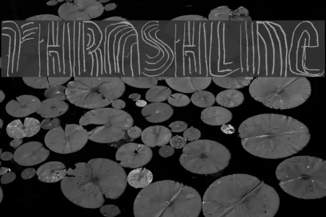 THRASHLINE Font examples