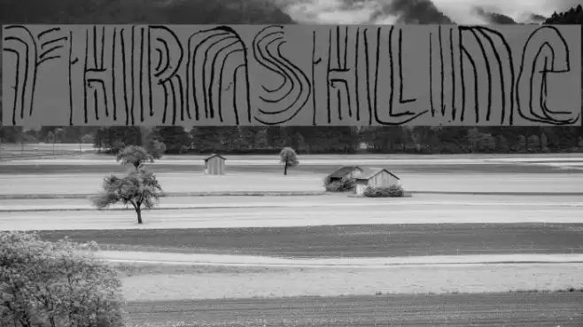 THRASHLINE Font examples