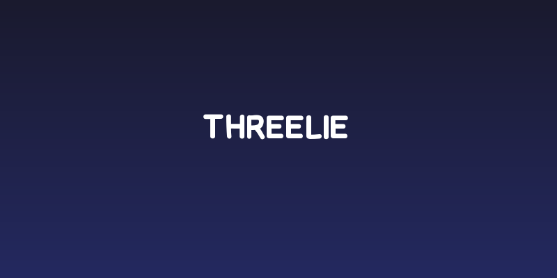 THREELIE Social Header