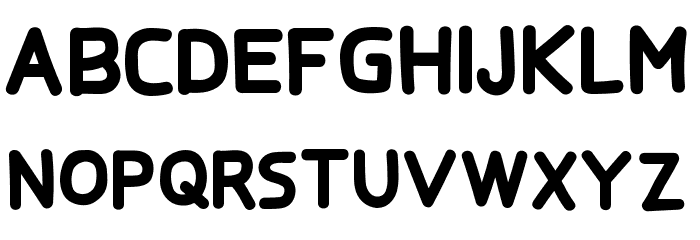 THREELIE Font LOWERCASE