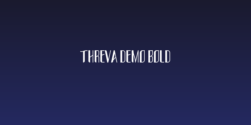 THREVA Demo Bold Social Header