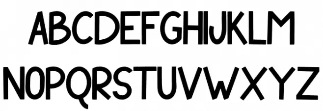 THROLL Font LOWERCASE
