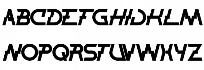 THUNDER JAGGER Schriftart Groß