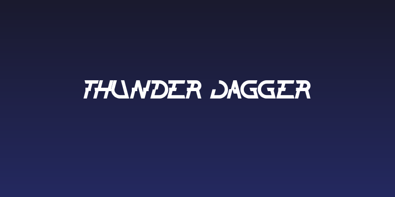 THUNDER JAGGER Social Header