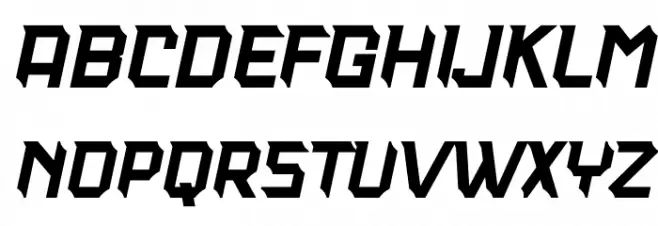 THUNDERBOSS - Personal Use Italic Polices MAJUSCULES
