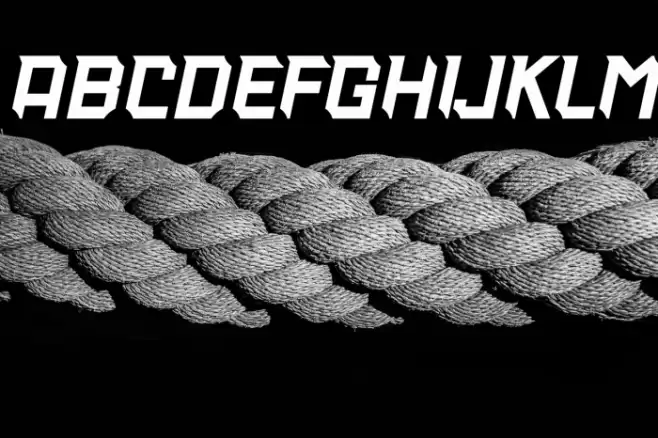 THUNDERBOSS - Personal Use Italic Font examples