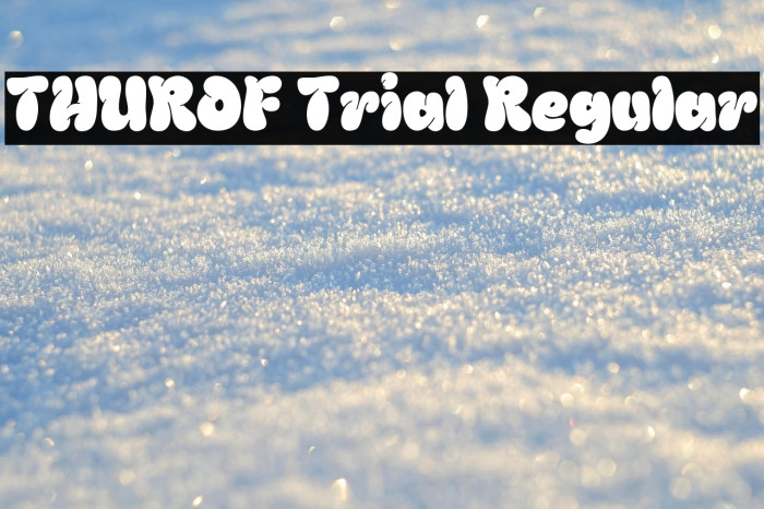 THUROF Trial Regular Example 2