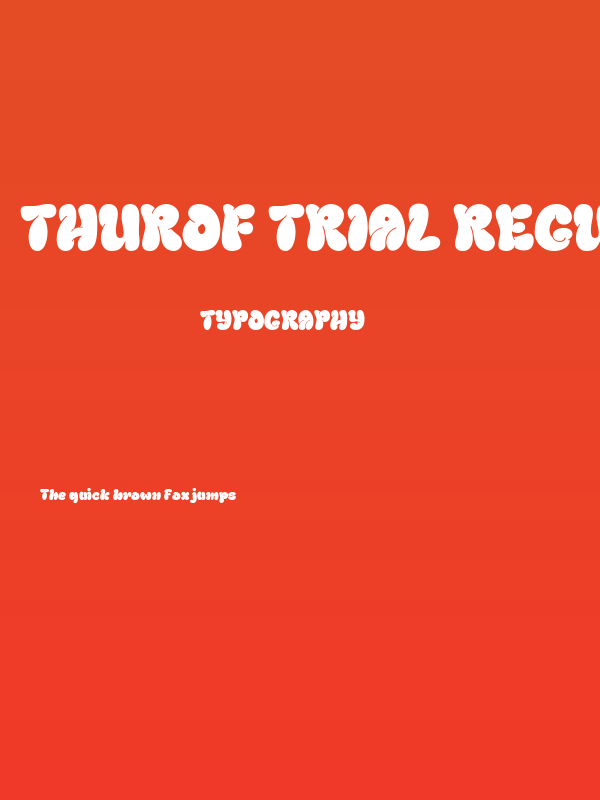 THUROF Trial Regular Poster