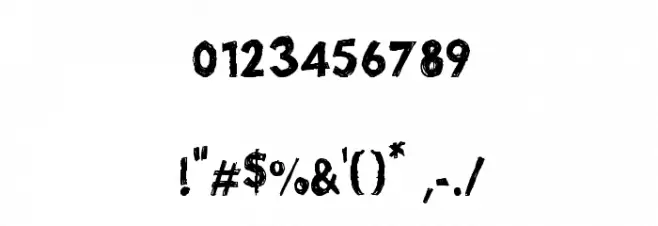 THURSTON_erc Font OTHER CHARS