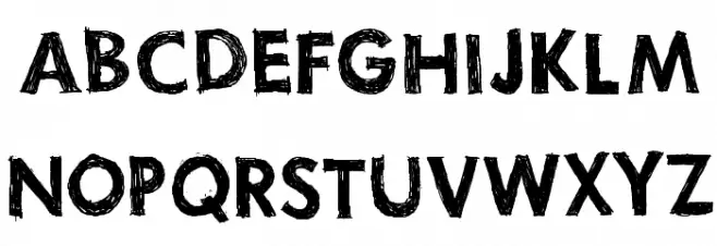 THURSTON_erc フォント 大文字