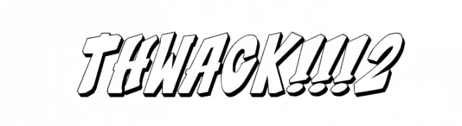 THWACK!!!2  Скачать бесплатные шрифты