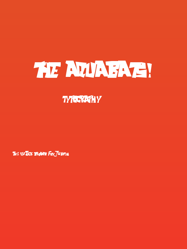 ThE Aquabats! Poster