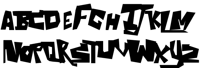 ThE Aquabats! Font LOWERCASE