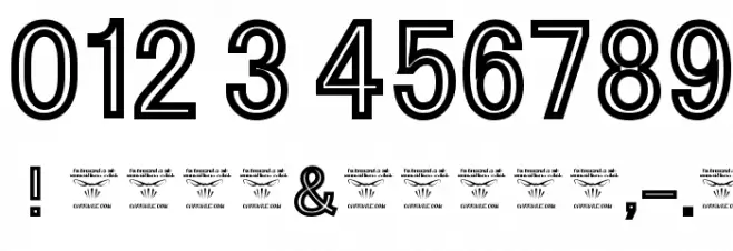 Tha Cool Kidz Black Font OTHER CHARS