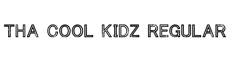 Tha Cool Kidz Regular  नि: शुल्क फ़ॉन्ट्स डाउनलोड