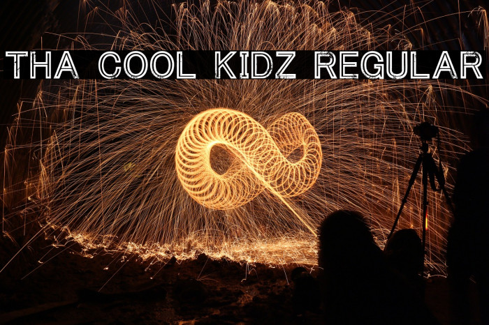 Tha Cool Kidz Regular Font examples