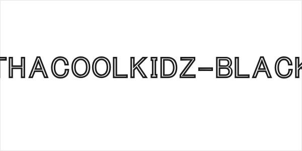 ThaCoolKidz-Black Logo