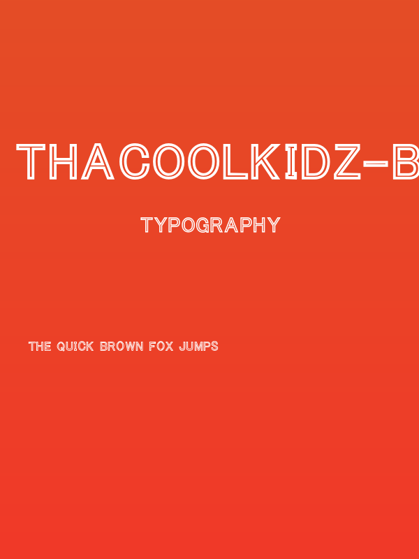 ThaCoolKidz-Black Poster