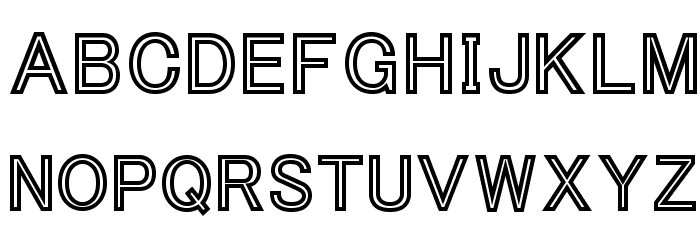 ThaCoolKidz-Black Font LOWERCASE