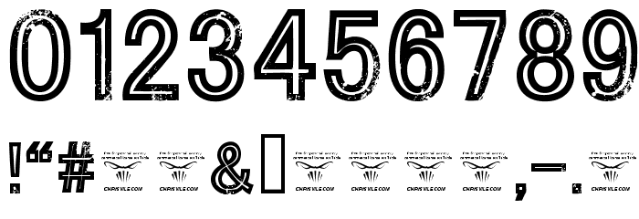 ThaCoolKidz-Regular Font OTHER CHARS