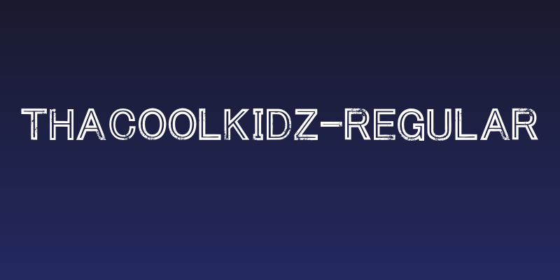 ThaCoolKidz-Regular Social Header