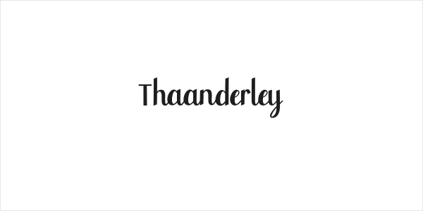 Thaanderley Logo