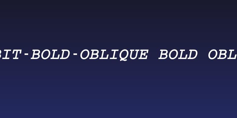 Thabit-Bold-Oblique Bold Oblique Social Header