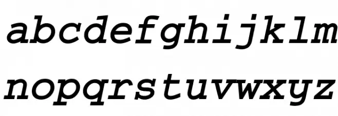 Thabit-Bold-Oblique Bold Oblique 字体 小写