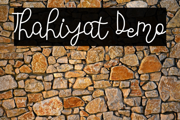 Thahiyat Demo Example 1