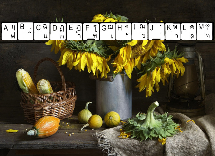 Thai Keyboard Example 1