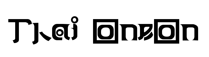 Thai OneOn Font