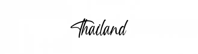 Thailand  Скачать бесплатные шрифты