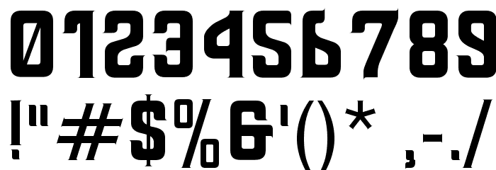 Thailandesa Font OTHER CHARS