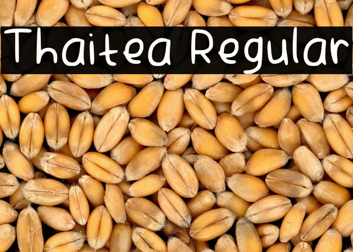 Thaitea Regular Example 3