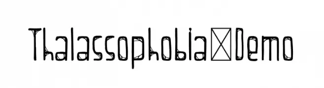 Thalassophobia-Demo  les polices de caractères gratuit tlcharger