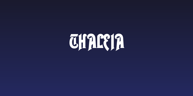 Thaleia Social Header