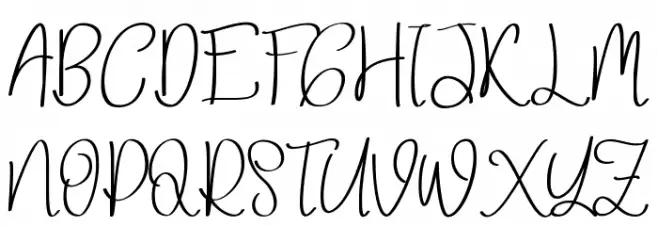 Thalia Hillary Demo Sans Font OTHER CHARS