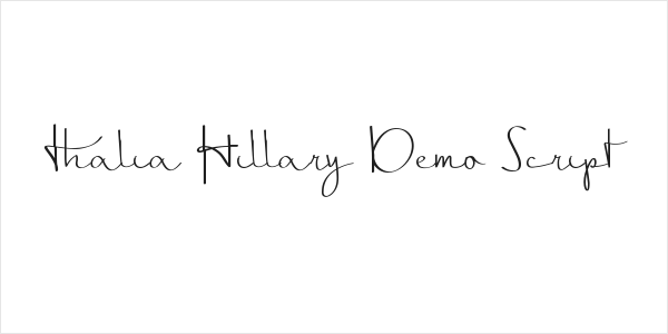 Thalia Hillary Demo Script Logo
