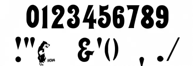 Thalia Font OTHER CHARS