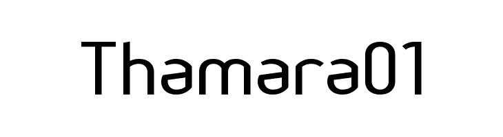 Thamara01 Font