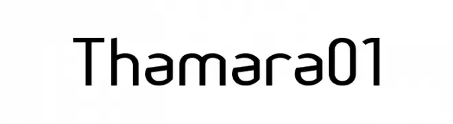 Thamara01  baixar fontes gratis