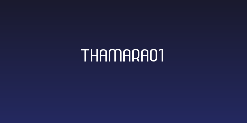 Thamara01 Social Header