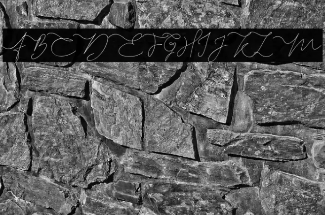 Thampholine Font examples