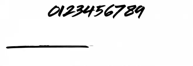 Thander Font OTHER CHARS