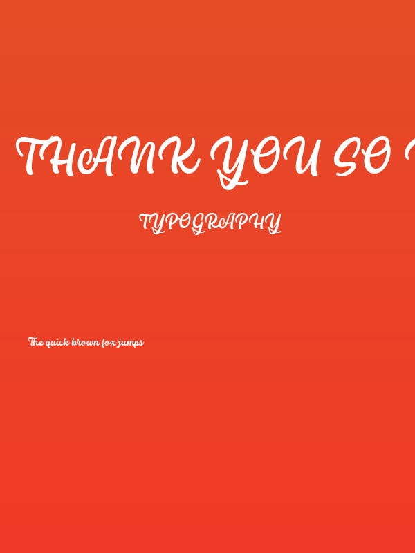 Thank You So Much Poster