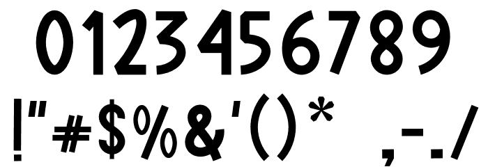 Thankful Hearts Font OTHER CHARS