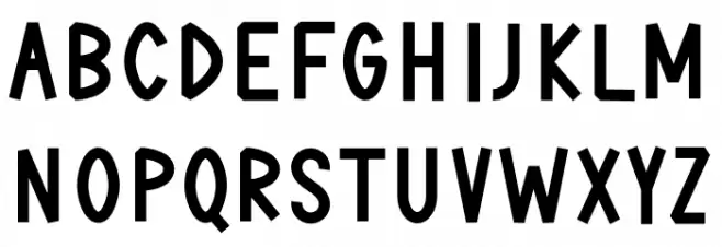 Thankful Hearts Font UPPERCASE